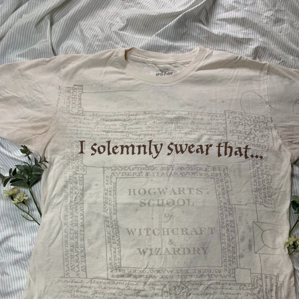 Medium Unisex Harry Potter Marauders Map Shirt